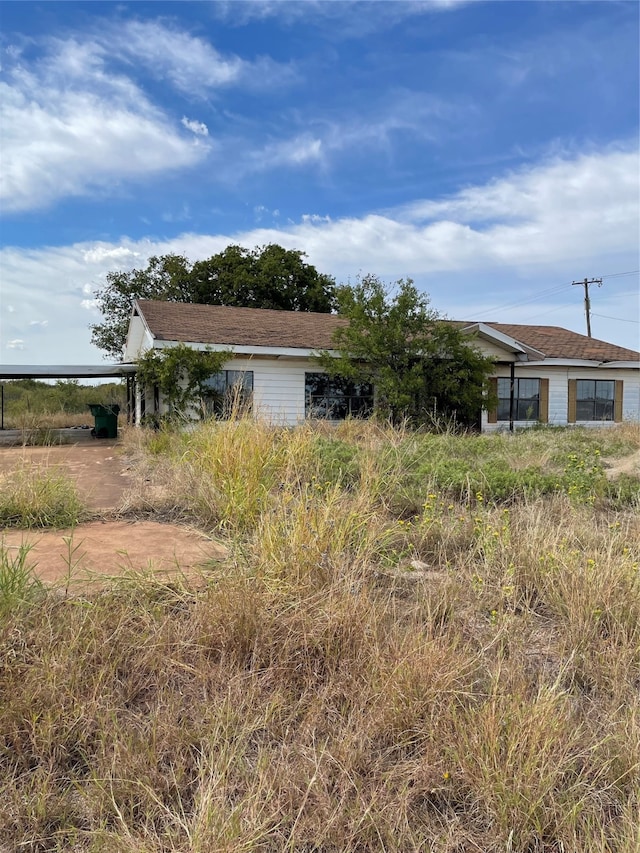 view of back of house