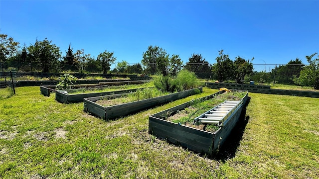 surrounding community featuring a lawn