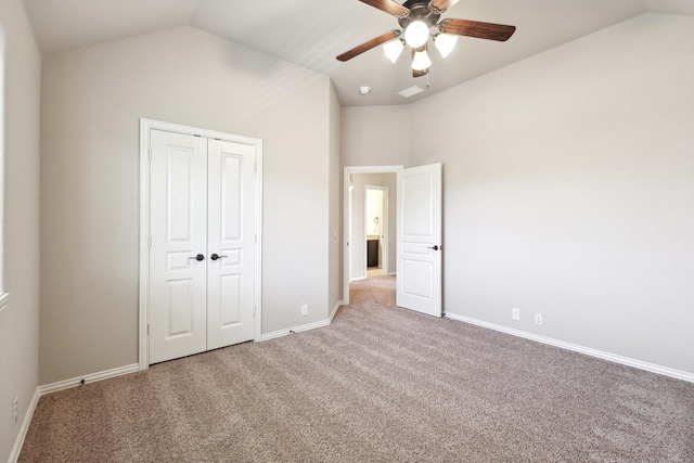 1104 Dove Haven Dr, Mansfield, TX 76063 - unfurnished bedroom with carpet flooring, baseboards, lofted ceiling, and a closet