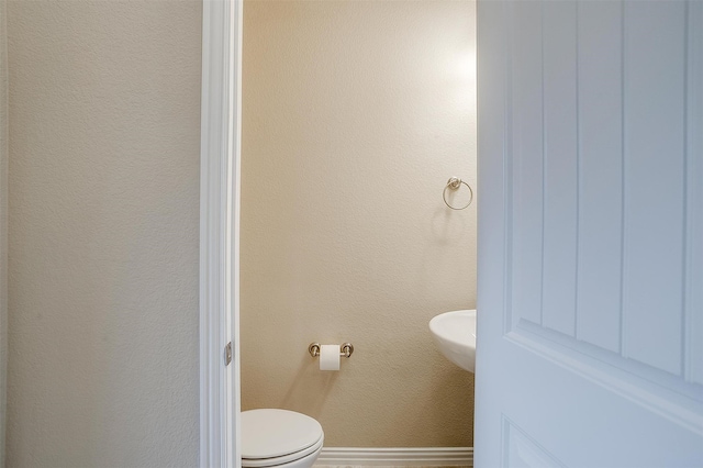 bathroom with toilet