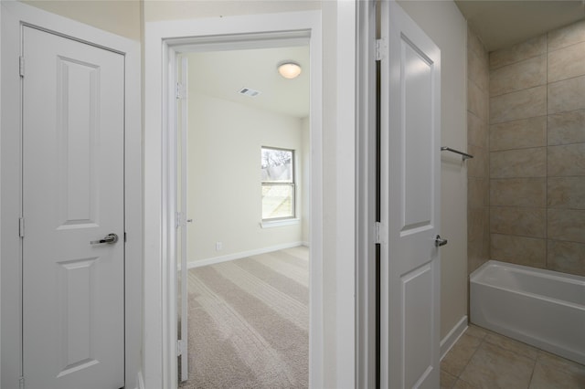 bathroom featuring tile patterned floors