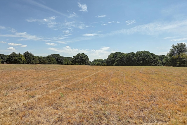 view of nature with a rural view