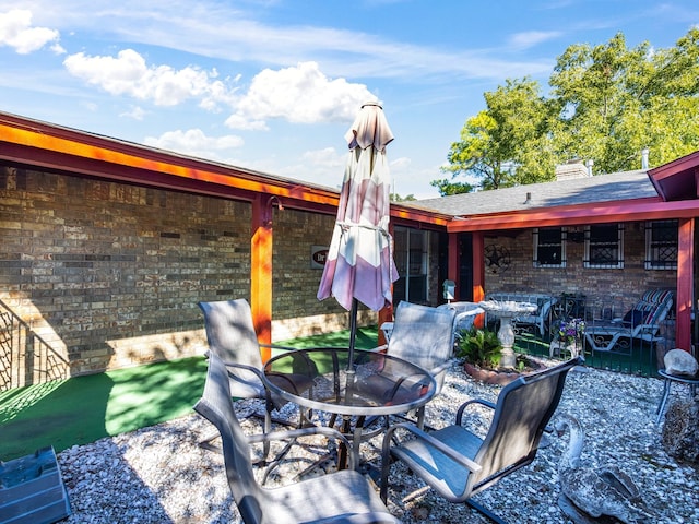 view of patio