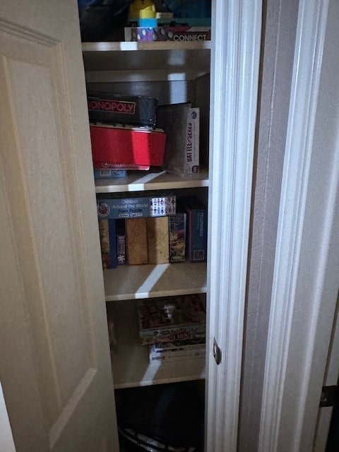 view of pantry