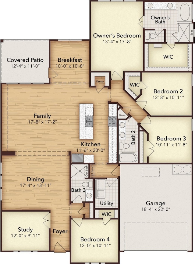 733 Lemmon Ln, Forney, TX 75126 - view of layout
