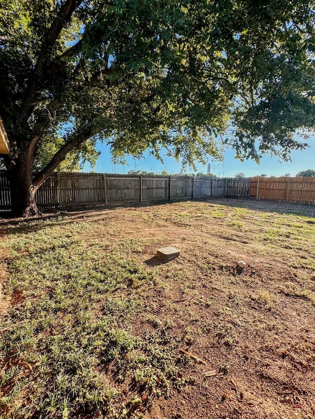 1417 Cottondale Rd, Springtown, TX 76082 - view of fenced backyard