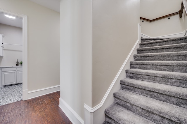 carpeted empty room featuring a barn door and ornamental molding