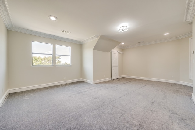 bonus room featuring carpet and lofted ceiling