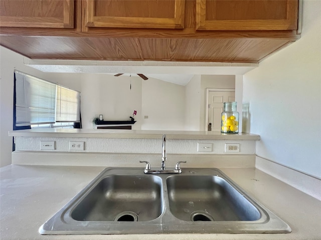 kitchen with sink