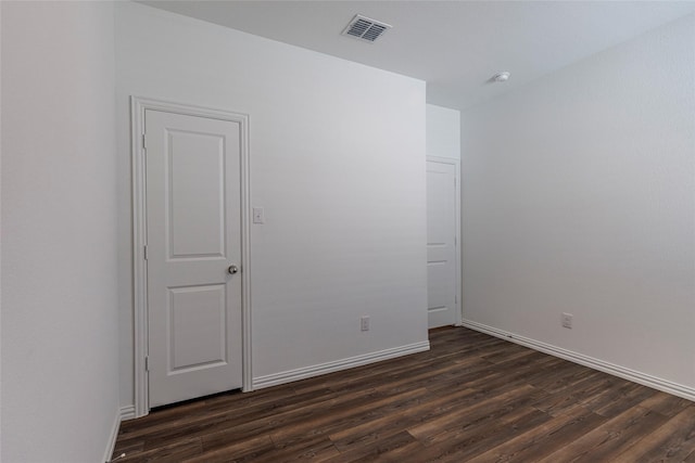 6049 Pensby Dr, Celina, TX 76227 - spare room with baseboards, dark wood-style floors, and visible vents