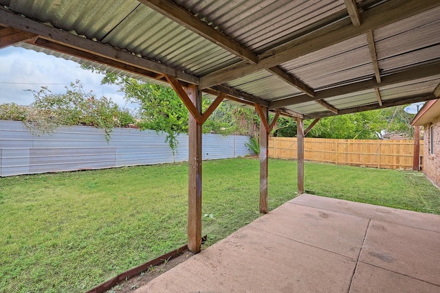 view of patio / terrace