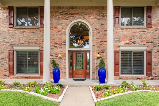 view of entrance to property