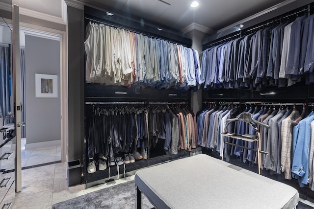 view of spacious closet