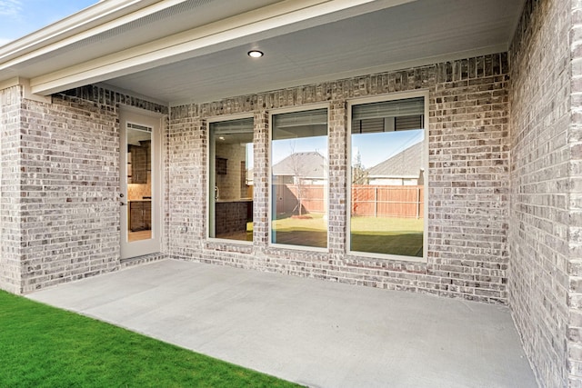 view of patio / terrace