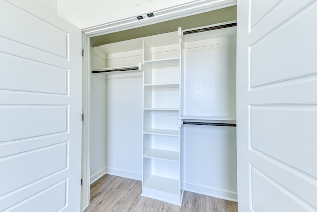 view of closet