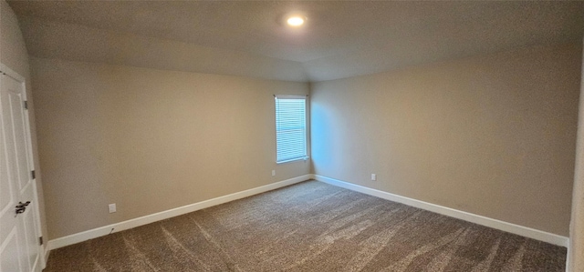 empty room featuring carpet