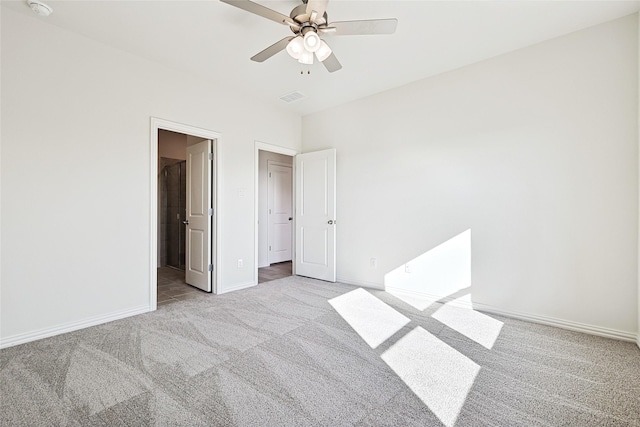 3913 Sky Dr, Sherman, TX 75090 - unfurnished bedroom with carpet flooring, baseboards, and a ceiling fan