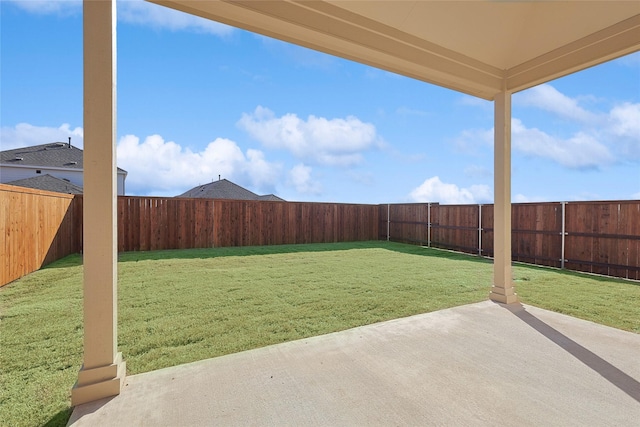 3913 Sky Dr, Sherman, TX 75090 - view of yard with a patio area