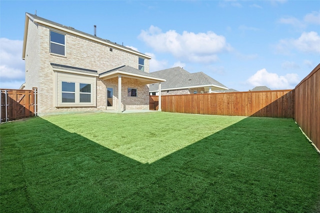 3913 Sky Dr, Sherman, TX 75090 - back of house featuring brick siding