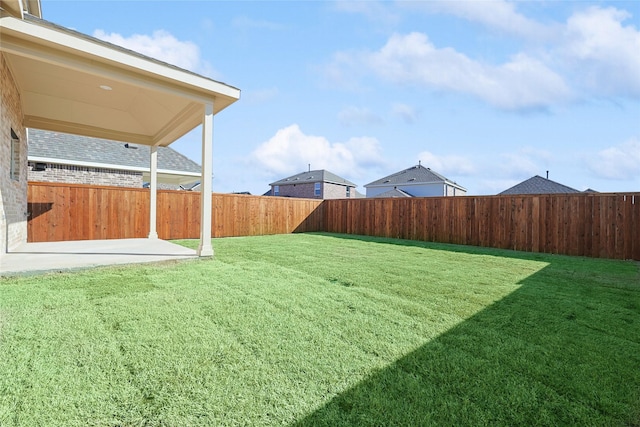 3913 Sky Dr, Sherman, TX 75090 - view of yard featuring a patio