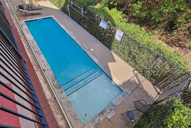 view of pool