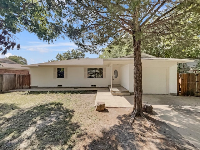 rear view of house with a patio area