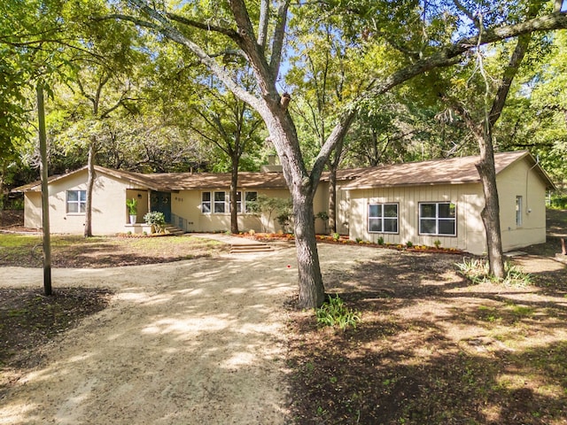 view of ranch-style house