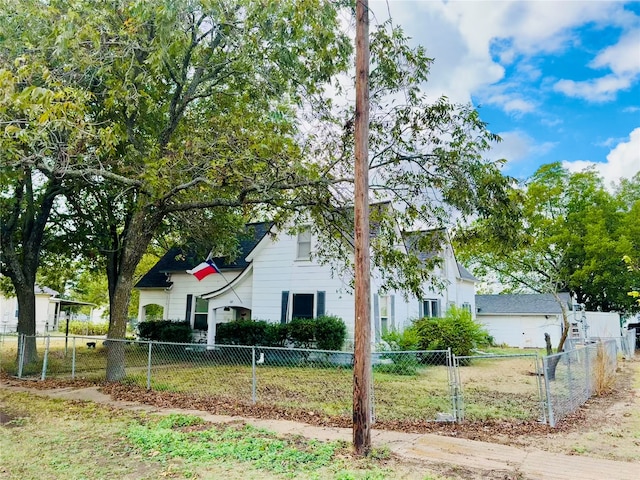 view of property exterior