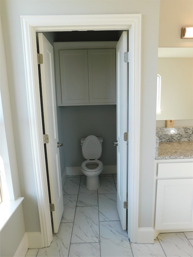 bathroom with toilet