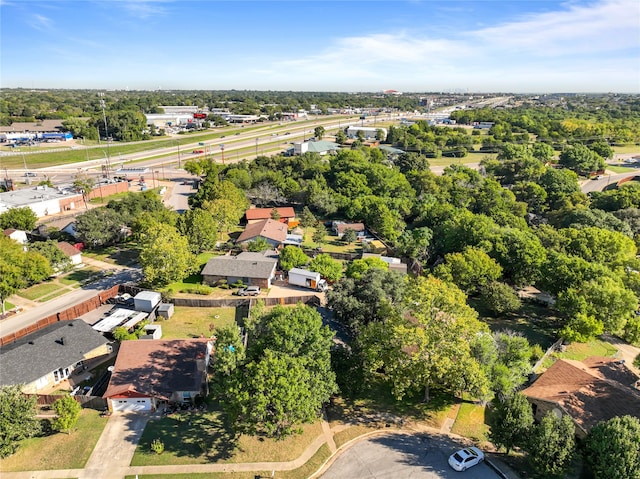 aerial view