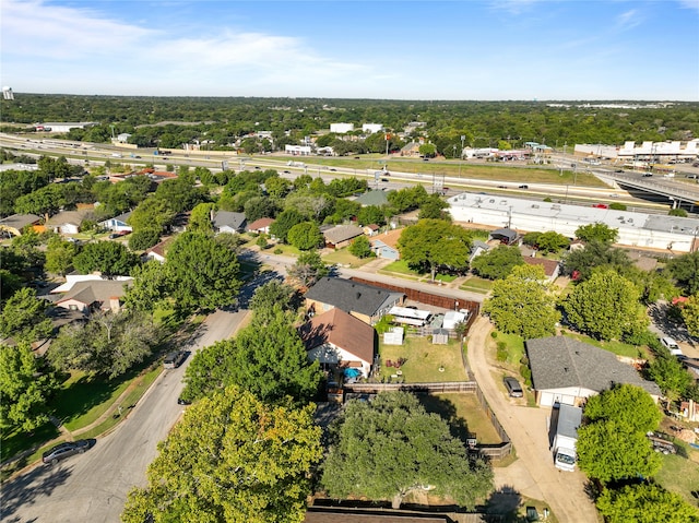 bird's eye view