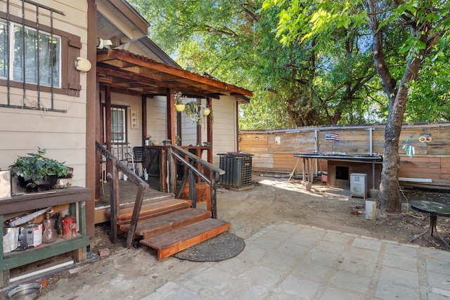 view of patio