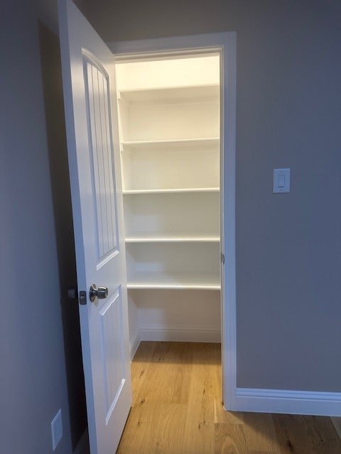 view of pantry