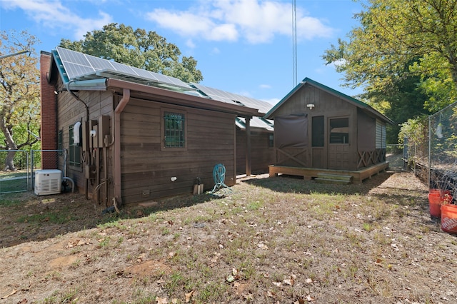 view of rear view of house