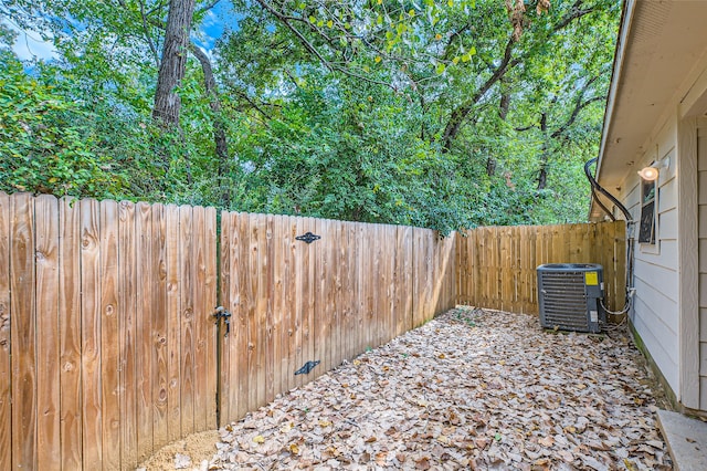 exterior space with central AC unit