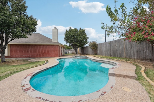 view of pool