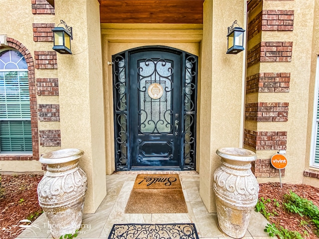 view of entrance to property