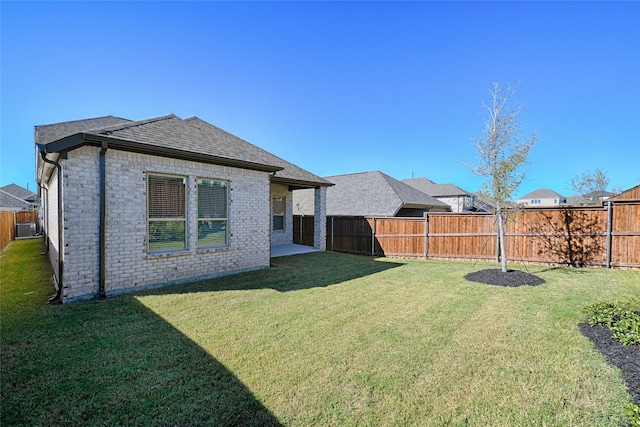 exterior space with cooling unit and a patio area