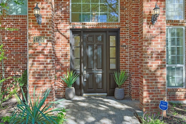 view of property entrance