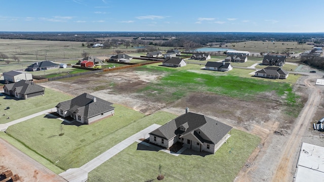 10 Louis Rd, Sherman, TX 75090 - drone / aerial view featuring a rural view