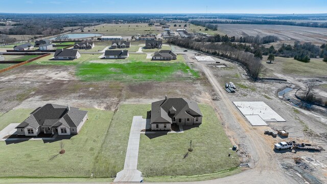 10 Louis Rd, Sherman, TX 75090 - drone / aerial view featuring a rural view