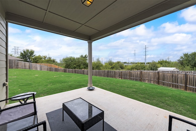 view of patio / terrace