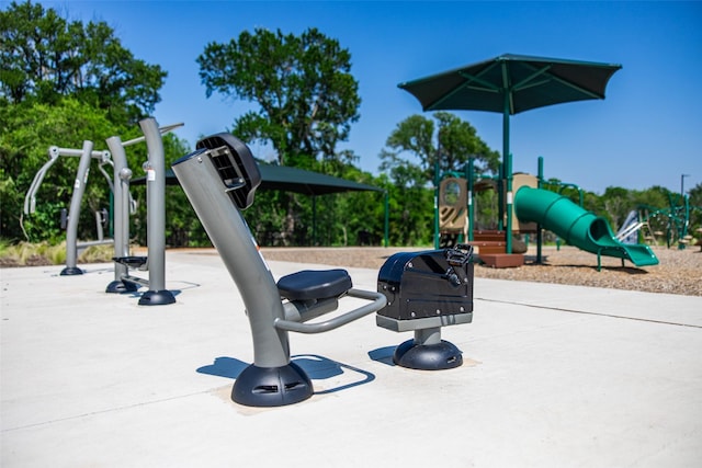 view of community playground