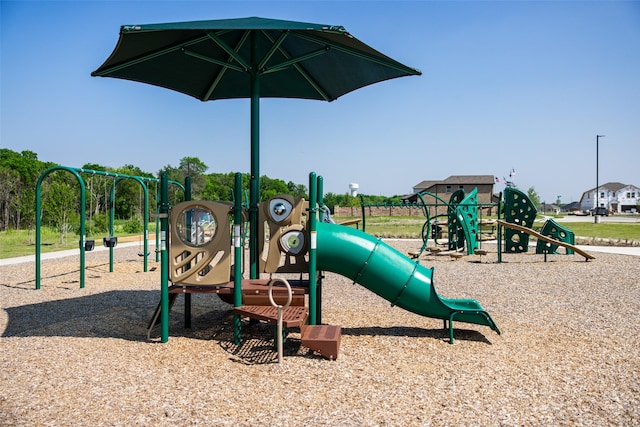 view of communal playground