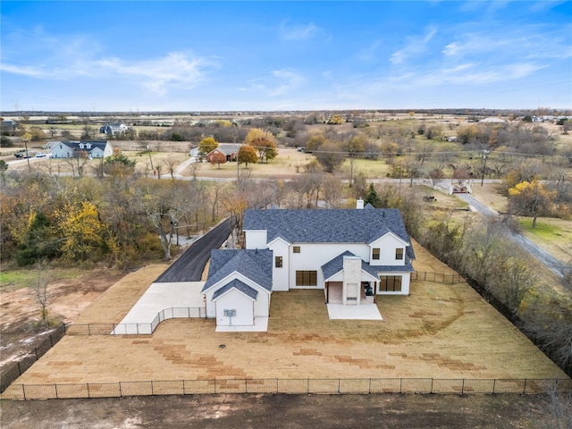 1229 Hunt Rd, Gunter, TX 75058 - aerial view of property and surrounding area