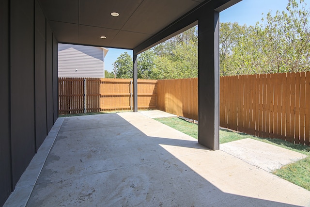 view of patio