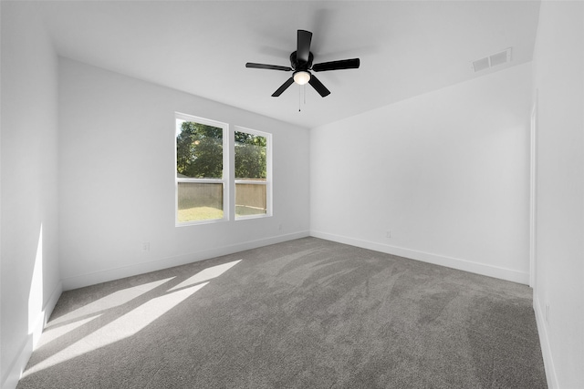 309 W Beckham St W, Sulphur Springs, TX 75482 - carpeted spare room with ceiling fan and baseboards