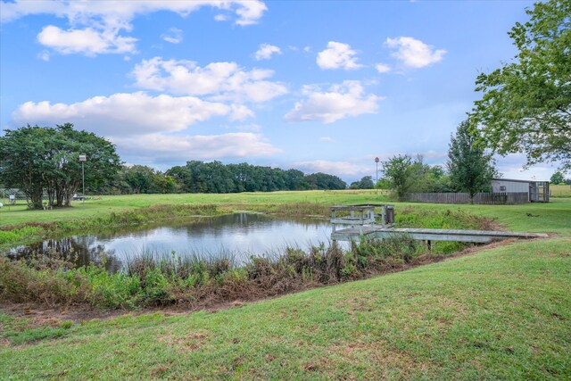 property view of water