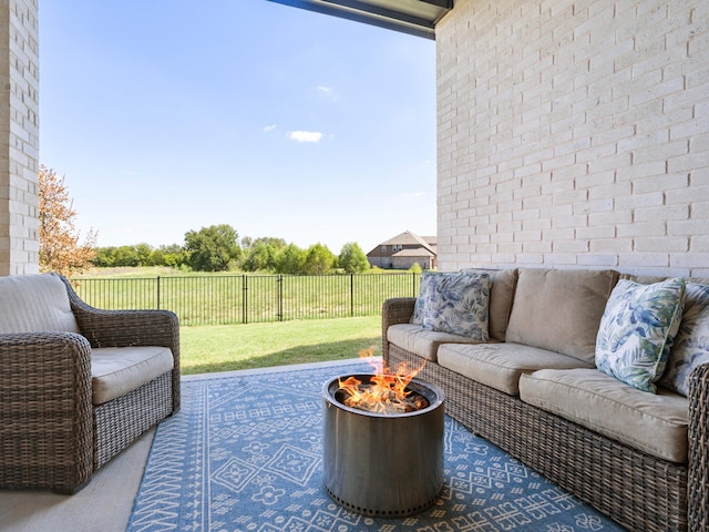 view of patio