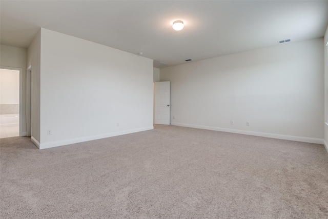 3725 Blooming Prairie Dr, Crandall, TX 75114 - unfurnished room with light carpet, baseboards, and visible vents